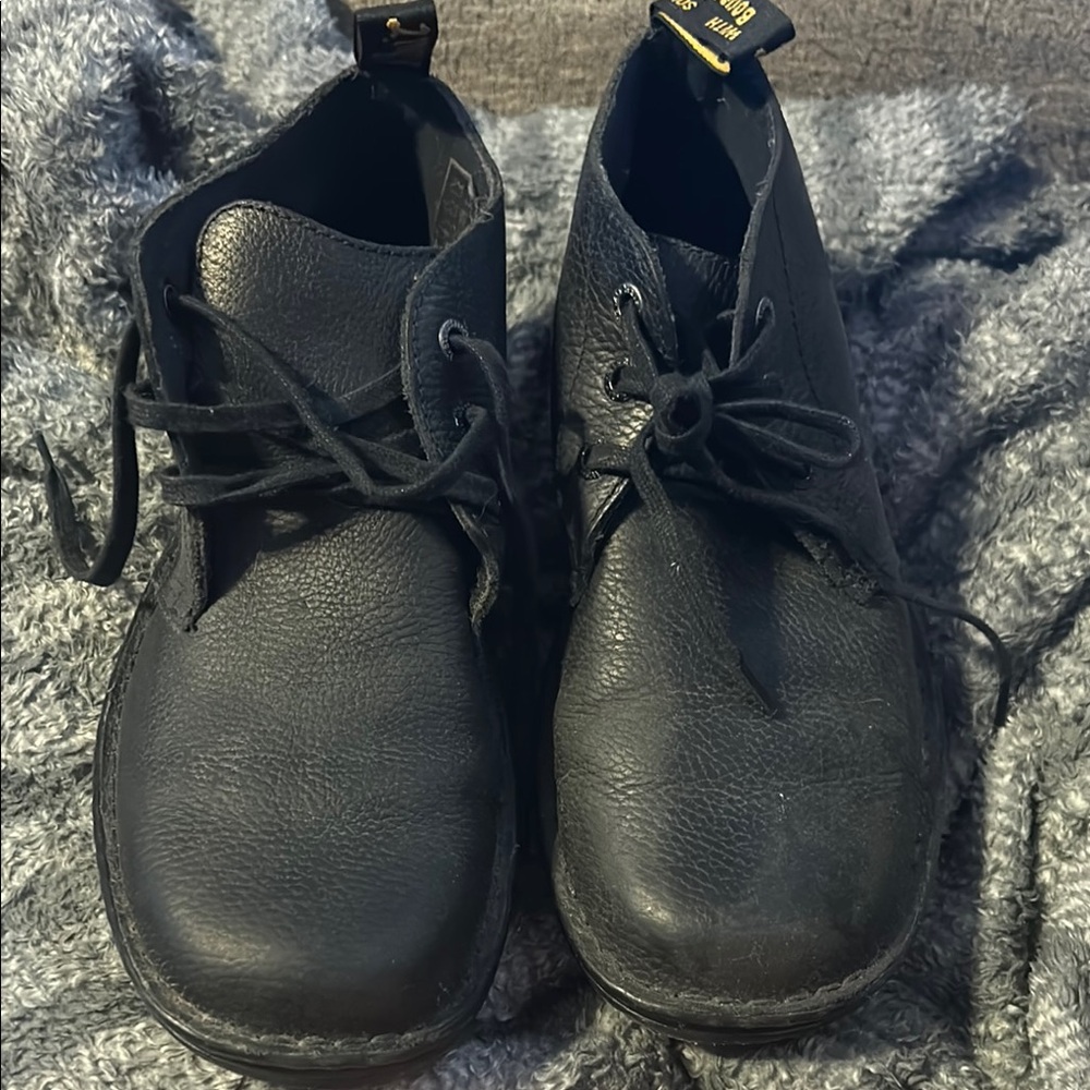 Dr. Martens Black Chukka Boots with Air-Cushioned Sole